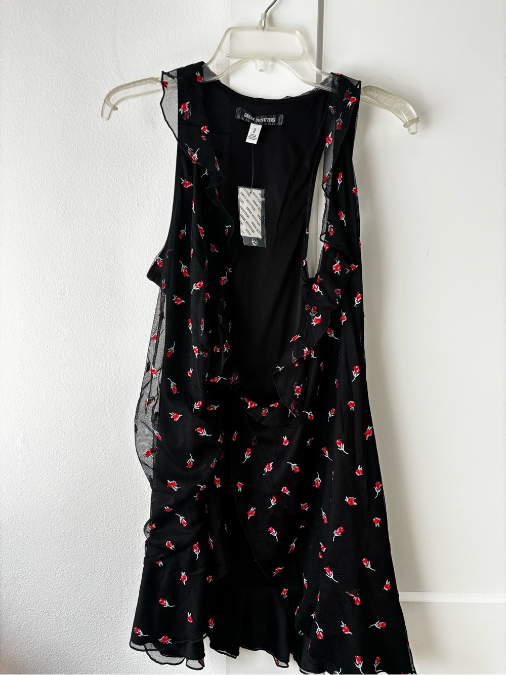 Urban outfitters Black Floral Sleeveless dress - New with Tags**